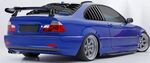 DEFLECTEURS DE PAVILLON BMW SERIE 3 COUPE E46 / M3 E46 (1999/2007) BMW SERIE 3 BERLINE E46 (1999/2007)