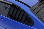 PRISES D'AIR DE VITRES ARRIERES TYPE "LOUVERS"  BMW SERIE 3 E46 COUPE "CUP" CS STYLE (1999/2007)