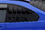 PRISES D'AIR DE VITRES ARRIERES TYPE "LOUVERS"  BMW SERIE 3 E46 COUPE "CUP" CS STYLE (1999/2007)