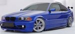 PRISES D'AIR DE VITRES ARRIERES TYPE "LOUVERS"  BMW SERIE 3 E46 COUPE "CUP" CS STYLE (1999/2007)