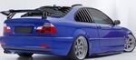 PRISES D'AIR DE VITRES ARRIERES TYPE "LOUVERS"  BMW SERIE 3 E46 COUPE "CUP" CS STYLE (1999/2007)