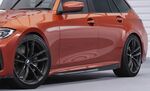 JEU DE BAS DE CAISSE (RAJOUTS EN ABS) COMPATIBLE BMW SERIE 3 G20/G21 PHASE 2 LCI G20 / G21 PACK M / M PRO / M340i / M340d "CUP" CS STYLE (07-2022+)