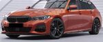 JEU DE BAS DE CAISSE (RAJOUTS EN ABS) COMPATIBLE BMW SERIE 3 G20/G21 PHASE 2 LCI G20 / G21 PACK M / M PRO / M340i / M340d "CUP" CS STYLE (07-2022+)