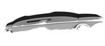 BECQUET DE COFFRE FERRARI 360 MODENA SPIDER "CUP" CS STYLE (1999/2005)