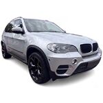 JEU DE BAS DE CAISSE COMPATIBLE BMW X5 E70 STANDARD TYPE MARCHE PIEDS EN ALU BROSSE (2007/2013)