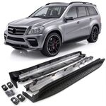 JEU DE BAS DE CAISSE MERCEDES GLK (X164) TYPE MARCHE PIEDS EN ALU BROSSE (2006/2012)