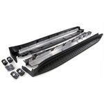 JEU DE BAS DE CAISSE MERCEDES GLK (X164) TYPE MARCHE PIEDS EN ALU BROSSE (2006/2012)