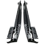 JEU DE BAS DE CAISSE MERCEDES GLK (X164) TYPE MARCHE PIEDS EN ALU BROSSE (2006/2012)