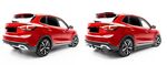 LAME DE PARE CHOC ARRIERE MG ZS MK2 PHASE 1 "DTM LOOK" (2024+)