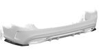 DIFFUSEUR ARRIERE (RAJOUT CENTRAL) MERCEDES CLASSE C S205 ESTATE (BREAK) AMG LINE PHASE 1 CS STYLE (2015/2018)