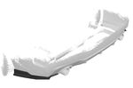 SPLITTERS DE PARE CHOC ARRIERE BMW SERIE 2 F44 GRAN COUPE PACK M CUP" CS STYLE (2020/2024)