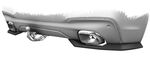 SPLITTERS DE PARE CHOC ARRIERE BMW X3 G01 PACK M PHASE 1 CUP" CS STYLE (2017/06-2021) BMW X3 G01 PACK M PHASE 2 CUP" CS STYLE (06-2021/2024)