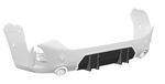 DIFFUSEUR DE PARE CHOC ARRIÈRE (RAJOUT CENTRAL) BMW SERIE 3 G20/G21 LCI PACK M / M PRO CS STYLE (06-2022+)