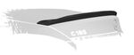 BECQUET DE COFFRE MERCEDES CLASSE C W205 BERLINE OU COUPE STANDARD "CUP" CS STYLE (2014/2021)