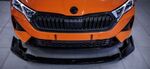 LAME DE PARE CHOC AVANT SKODA OCTAVIA IV RS TYPE NX PHASE 1 "DTM CUP PIANO BLACK" MLT DESIGN (2020/2024) OU PHASE 2 (2024+)