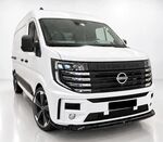 LAME DE PARE CHOC AVANT NISSAN INTERSTAR PHASE 1 "MTD DESIGN" (2024+) RENAULT MASTER MK4 (2024+)