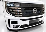 LAME DE PARE CHOC AVANT NISSAN INTERSTAR PHASE 1 "MTD DESIGN" (2024+) RENAULT MASTER MK4 (2024+)