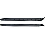 JEU DE BAS DE CAISSE COMPATIBLE BMW X3 F25 STANDARD "TYPE MARCHE PIEDS EN ALU BROSSE" (2010/2017)