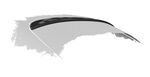 CASQUETTE DE TOIT SUPÉRIEURE MERCEDES CLASSE C W105 BERLINE "CUP" CS STYLE (2014/2023)