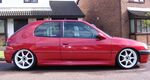 JEU DE BAS DE CAISSE PEUGEOT 306 3 PORTES CLC DESIGN (1993/2002)