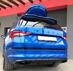 DIFFUSEUR ARRIERE SKODA KODIAQ RS OU SSPORTLINE PHASE 1 "SPORTLOOK" (2016/2020)