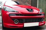 SPLITTERS DE PARE CHOC AVANT PEUGEOT 207 PHASE 1 (2006/06-2009) OU PHASE 2 (07-2009/2012)