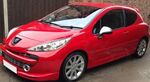 SPLITTERS DE PARE CHOC AVANT PEUGEOT 207 PHASE 1 (2006/06-2009) OU PHASE 2 (07-2009/2012)