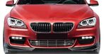 SPLITTERS DE PARE CHOC AVANT EN CARBONE BMW SERIE 6 F12/F13/F06 PACK M (2012/2017)
