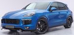 LAME DE PARE CHOC AVANT PORSCHE CAYENNE 958 STANDARD PHASE 2 CS STYLE "CUP" (2014/2018)