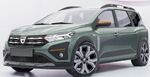LAME DE PARE CHOC AVANT DACIA JOGGER "CUP" CS STYLE (2021+)