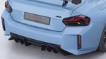 DIFFUSEUR DE PARE CHOC ARRIÈRE BMW M2 G87 CUP CS STYLE (2013/2019)