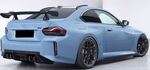 DIFFUSEUR DE PARE CHOC ARRIÈRE BMW M2 G87 CUP CS STYLE (2013/2019)