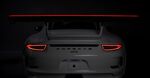 AILERON DE COFFRE CARBONE RACING LINE Porsche 991 GT3 AVEC ECLAIRAGE LEDS DEFILANTS  V1 / V2 (2011/2016)