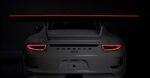 AILERON DE COFFRE CARBONE RACING LINE Porsche 991 GT3 AVEC ECLAIRAGE LEDS DEFILANTS  V1 / V2 (2011/2016)