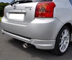SPLITTERS DE PARE CHOC ARRIERE TOYOTA COROLLA E12 PHASE 2 (2004/2008)