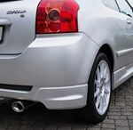 SPLITTERS DE PARE CHOC ARRIERE TOYOTA COROLLA E12 PHASE 2 (2004/2008)