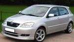 LAME DE PARE CHOC AVANT TOYOTA COROLLA E12 "CLC DESIGN" (2001/2007)