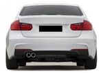 PARE CHOC ARRIERE COMPLET BMW SERIE 3 F30 LOOK M "DUAL" AVEC OU SANS PDC (2011/2019)