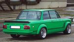 BECQUET DE COFFRE BMW SERIE 2 E10 E20 1602 1802 2002 "CLC DESIGN" (1967/1977)