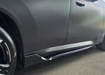 JEU DE BAS DE CAISSE (RAJOUTS EN ABS) BMW X3 G45 PACK M KT LINE PIANO BLACK FINISH (2025+)