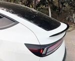 BECQUET DE COFFRE TESLA MODEL Y PHASE 2 PIANO BLACK FINISH (2025+)
