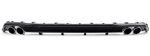 DIFFUSEUR ARRIERE VW GOLF VII STANDARD PHASE 2 ° EMBOUTS FICTIFS LOOK R DESIGN (02-2017/2020)