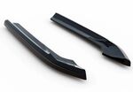 SPLITTERS DE PARE CHOC ARRIERE AUDI A4 B8 PHASE 2 S LINE AVANT (11-12011/2015)