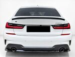 RAJOUT DE DIFFUSEUR ARRIERE CENTRAL COMPATIBLE BMW SERIE 3 G20/G21 PHASE 1 PACK M "MTD DESIGN" (2019/06-2022)