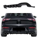 DIFFUSEUR DE PARE CHOC ARRIERE VW GOLF VIII R LINE PHASE 1 GCPA DESIGN (2020/2024)