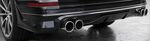 DIFFUSEUR DE PARE CHOC ARRIERE VW BUS T6 OU T6.1 STANDARD + EMBOUTS FICTIFS (2015/2024)