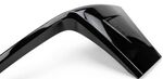 SPLITTERS DE PARE CHOC AVANT VW BUS T6.1 STANDARD "PIANO BLACK FINISH" (05-2019/2024)