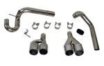 EMBOUTS D'ECHAPPEMENT TYPE DUPLEX LOOK M5 BMW SERIE 3 E60 (2003/2010)