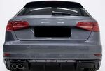 DIFFUSEUR ARRIÈRE AUDI A3 8V 3 PORTES OU SPORTBACK STANDARD PHASE 2 " LOOK S3" (05-2016/2020)
