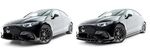 LAME DE PARE CHOC AVANT MERCEDES CLA COUPE C174 AMG LINE OU SHOOTINGBRAKE X174 AMG LINE PHASE 1 (2026+)